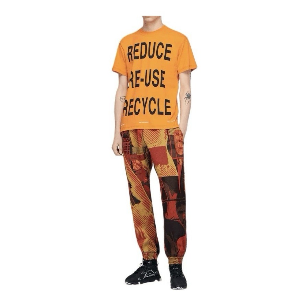 United Standard X Virgil Abloh Reduce Reuse Recycle Graphic T-shirt Medium‎ NWT